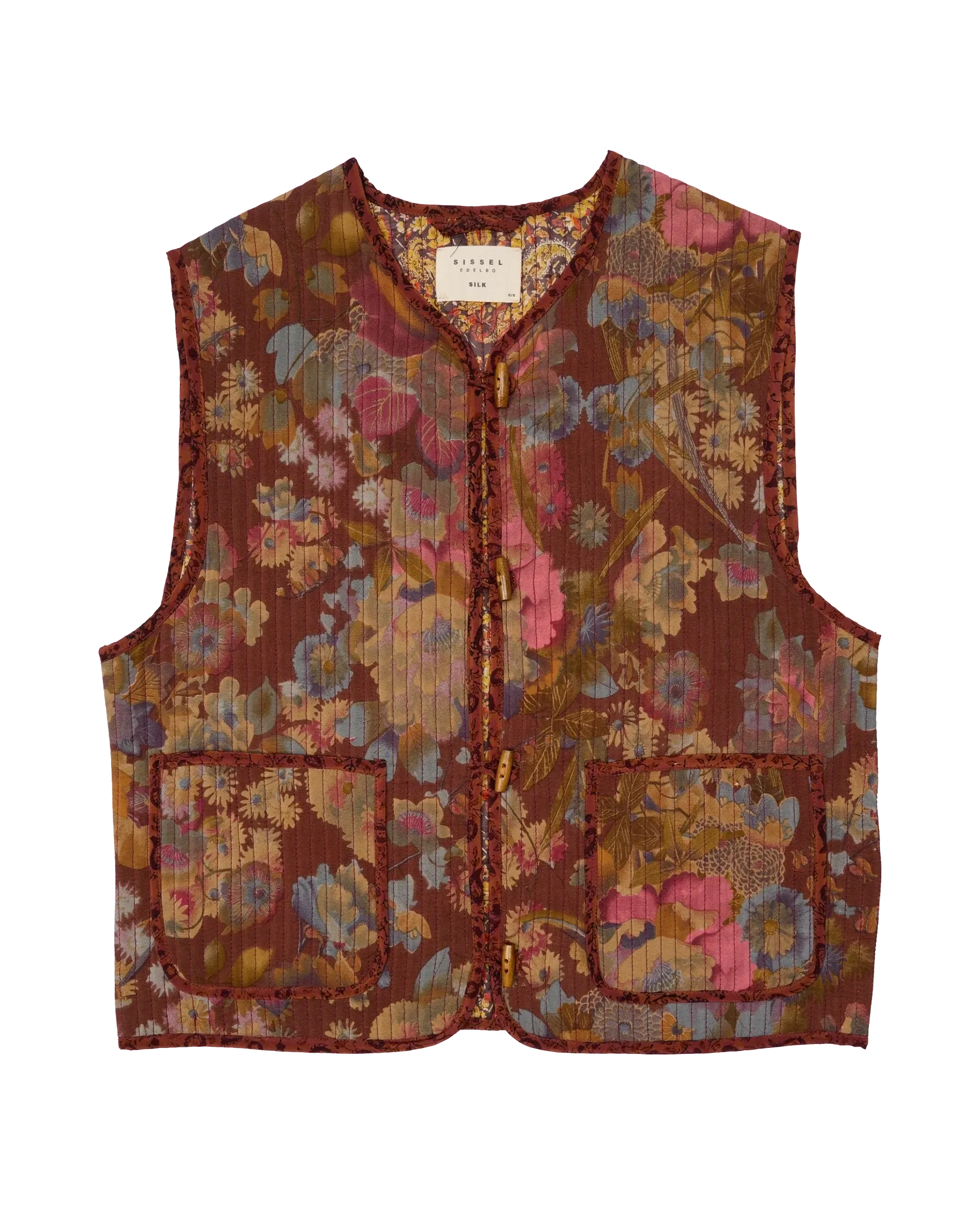 Amalie SILK Vest - No. 113