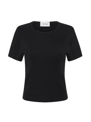 Black baby tee