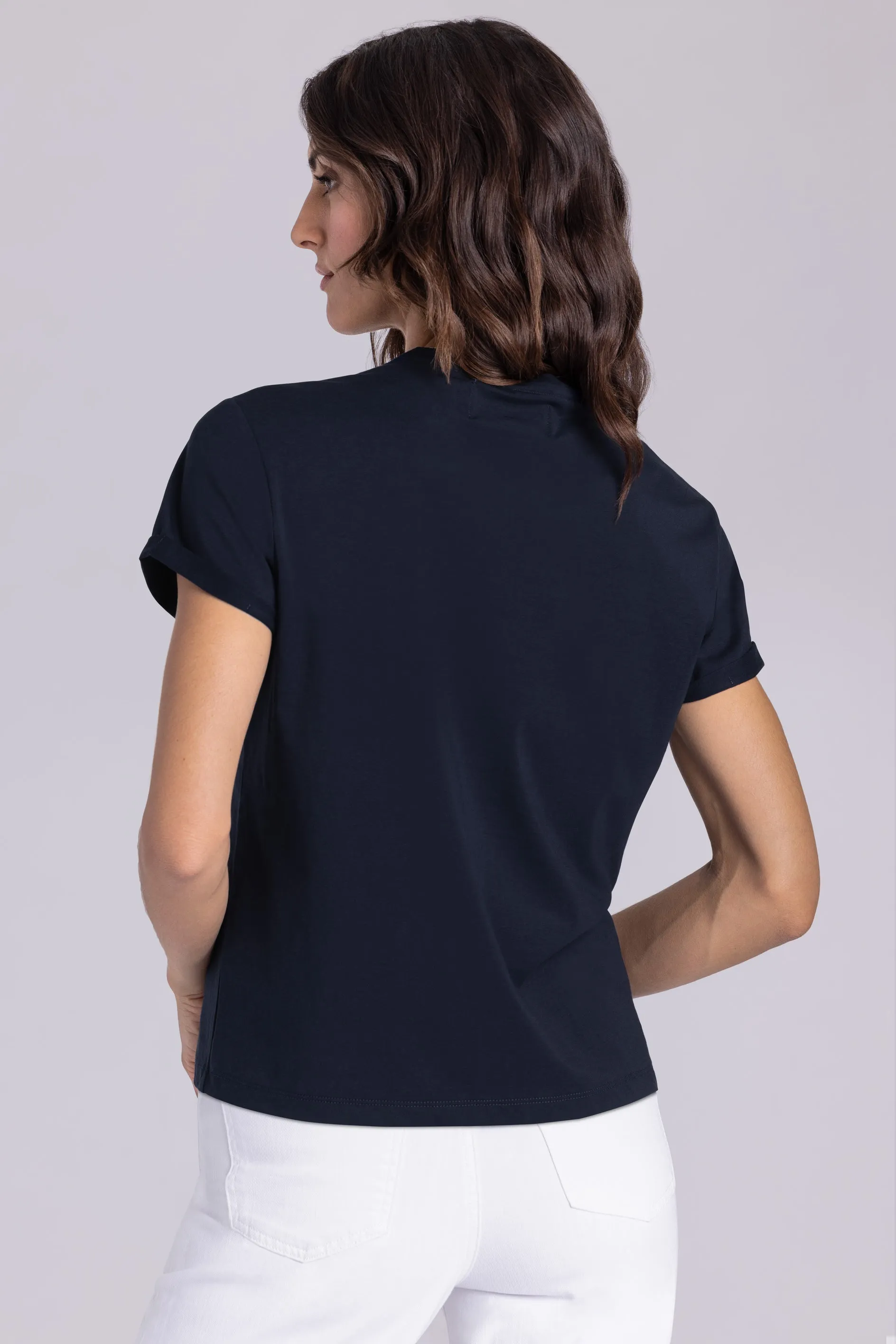 Brushed Glances in Icy Cotton - Final Sale