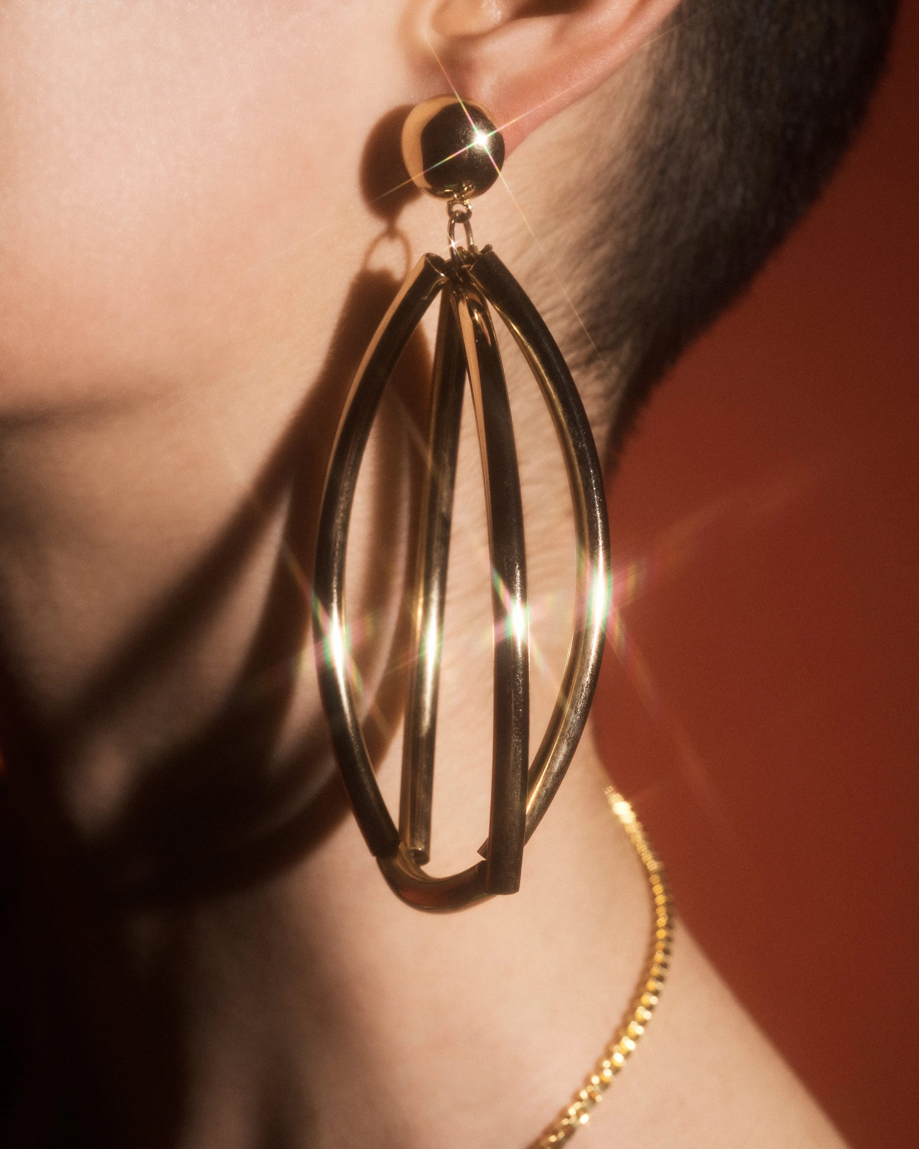 CAGED DESIRE EARRINGS