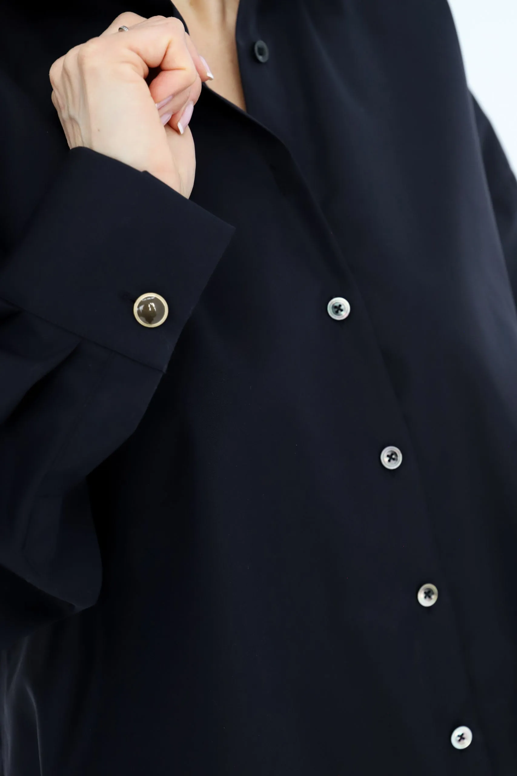 Classic Oversize Shirt Black
