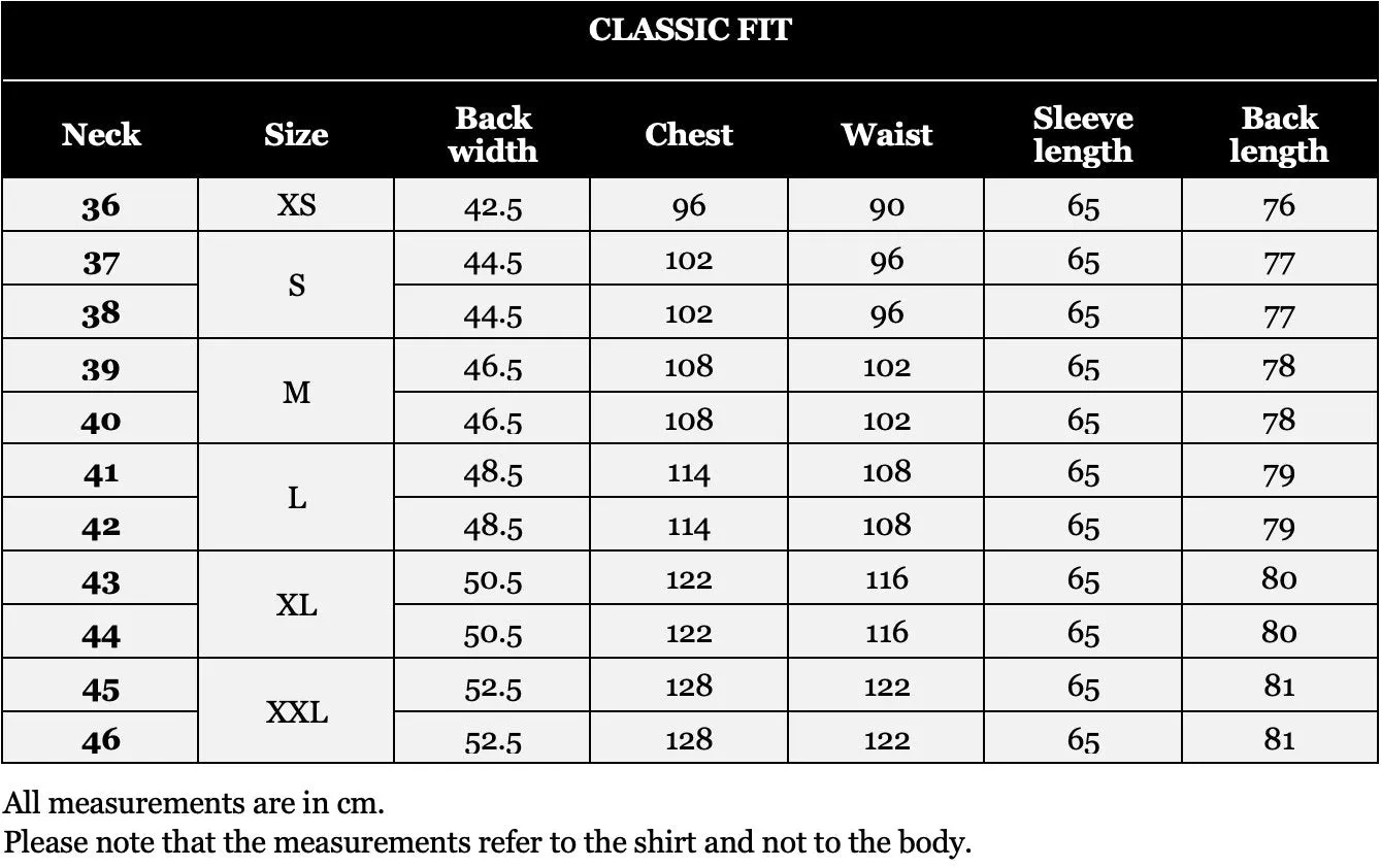 Classic Shirt Blue
