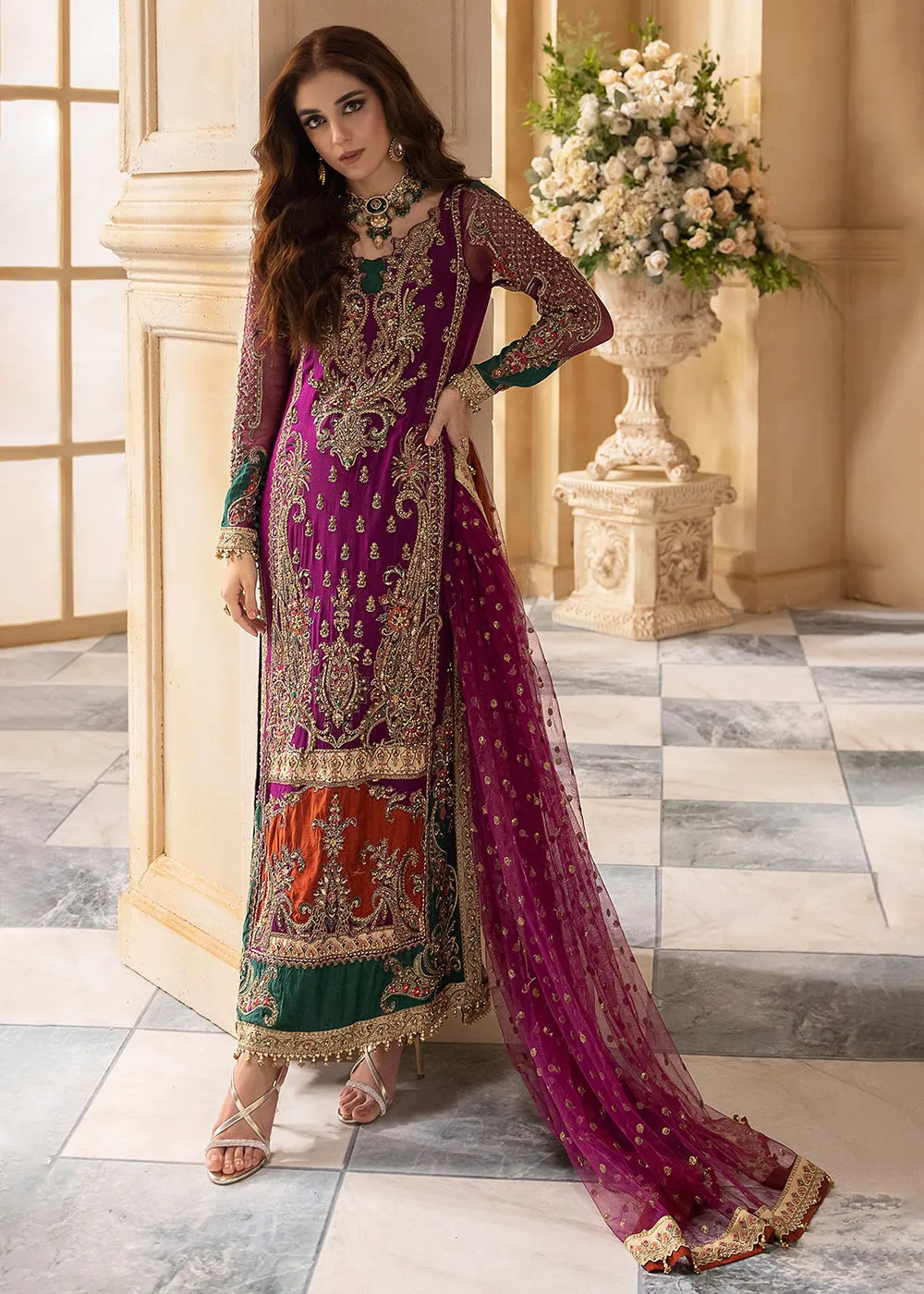 Dastan E Jashan Premium Chiffon '24 by Charizma | DJW4-08