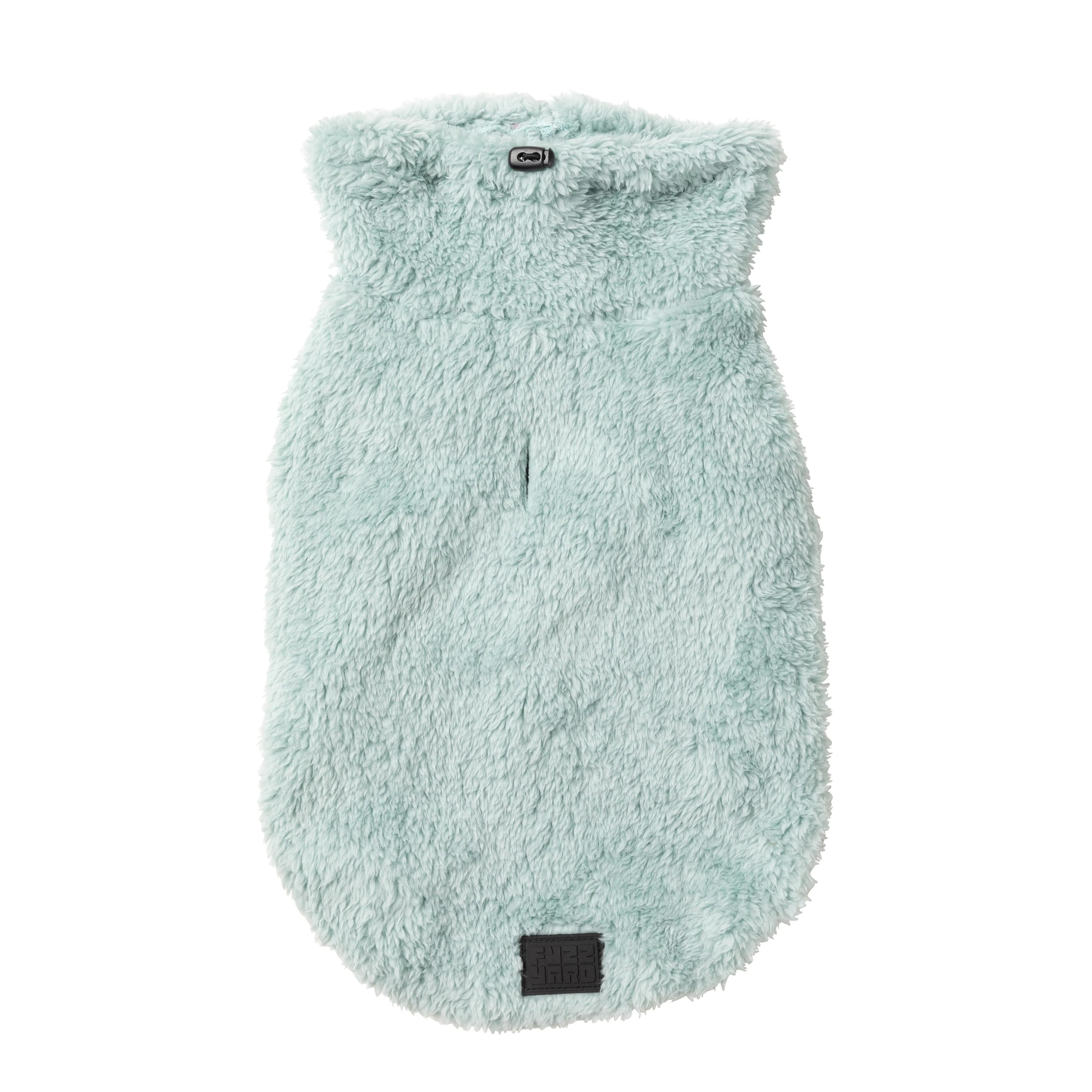 FuzzYard Dog Apparel Turtle Teddy 25 Sweater Arctic Blue Size 7