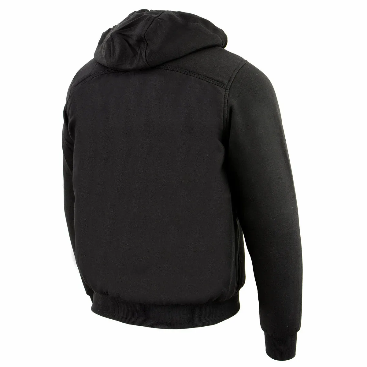 Nexgen Heat MPM1713SET Men's “Fiery’’ Heated Hoodie- Black Zipper