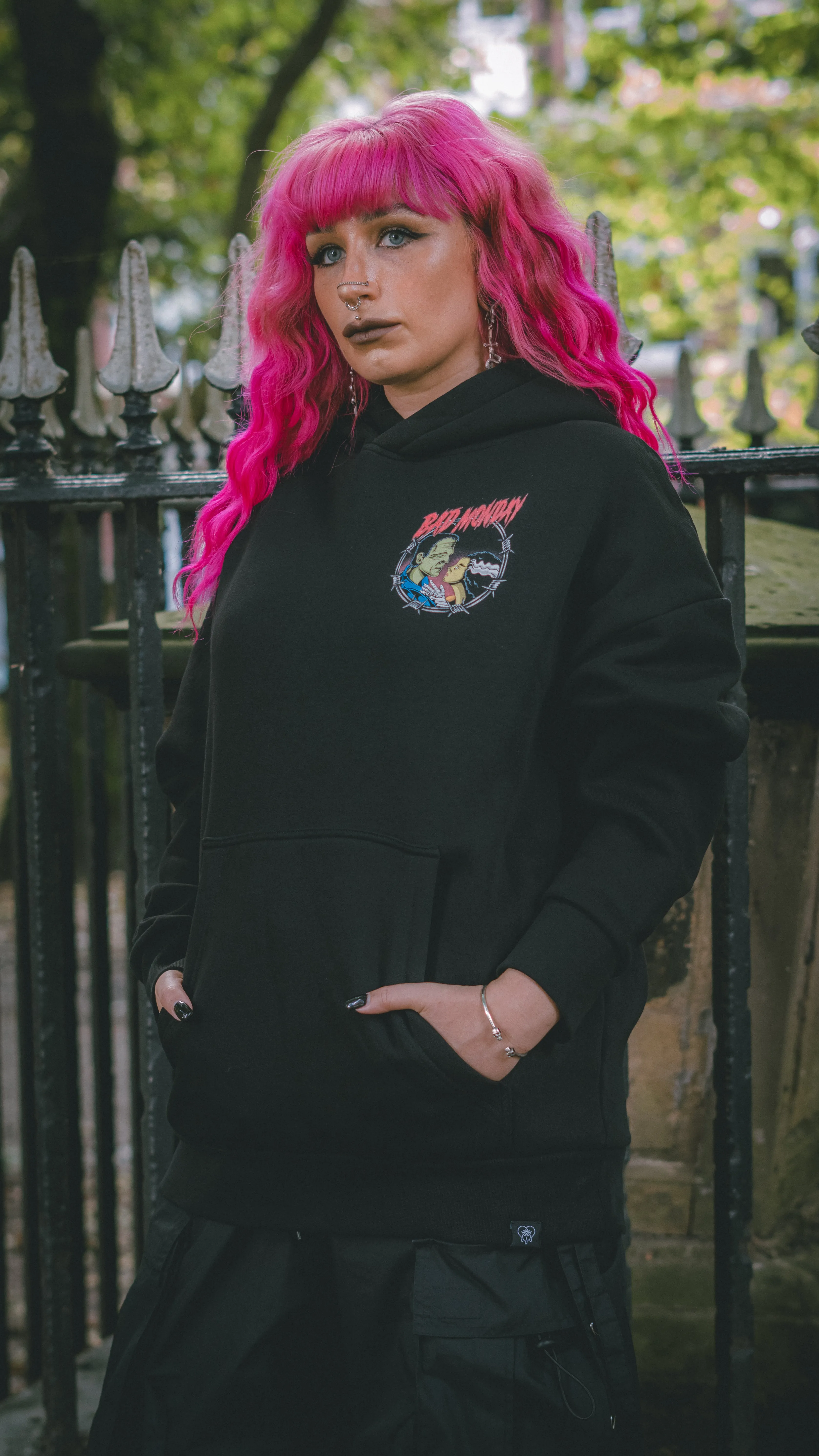 Oversized Spooky Love Hoodie