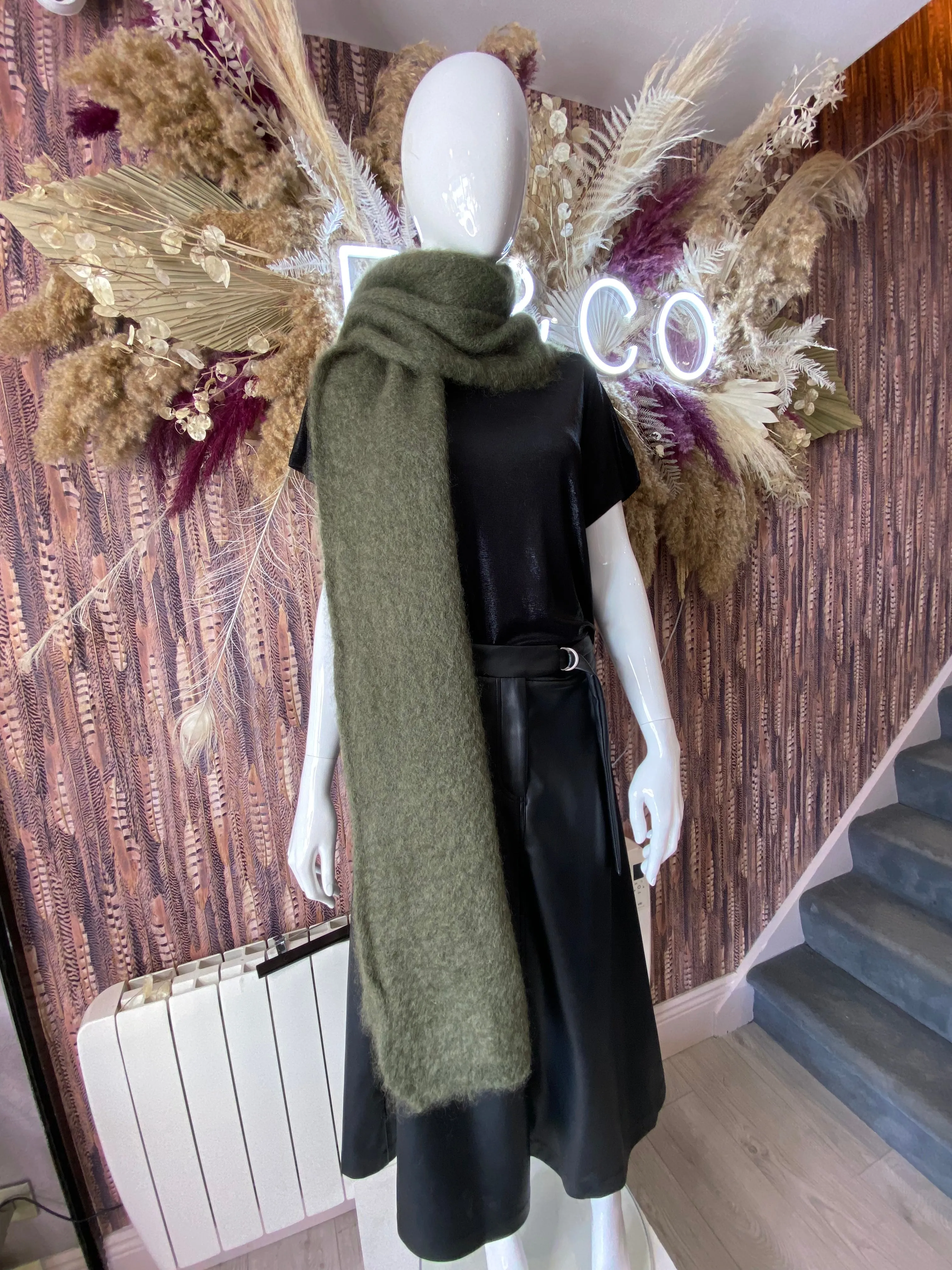Sussie Kid Mohair Scarf
