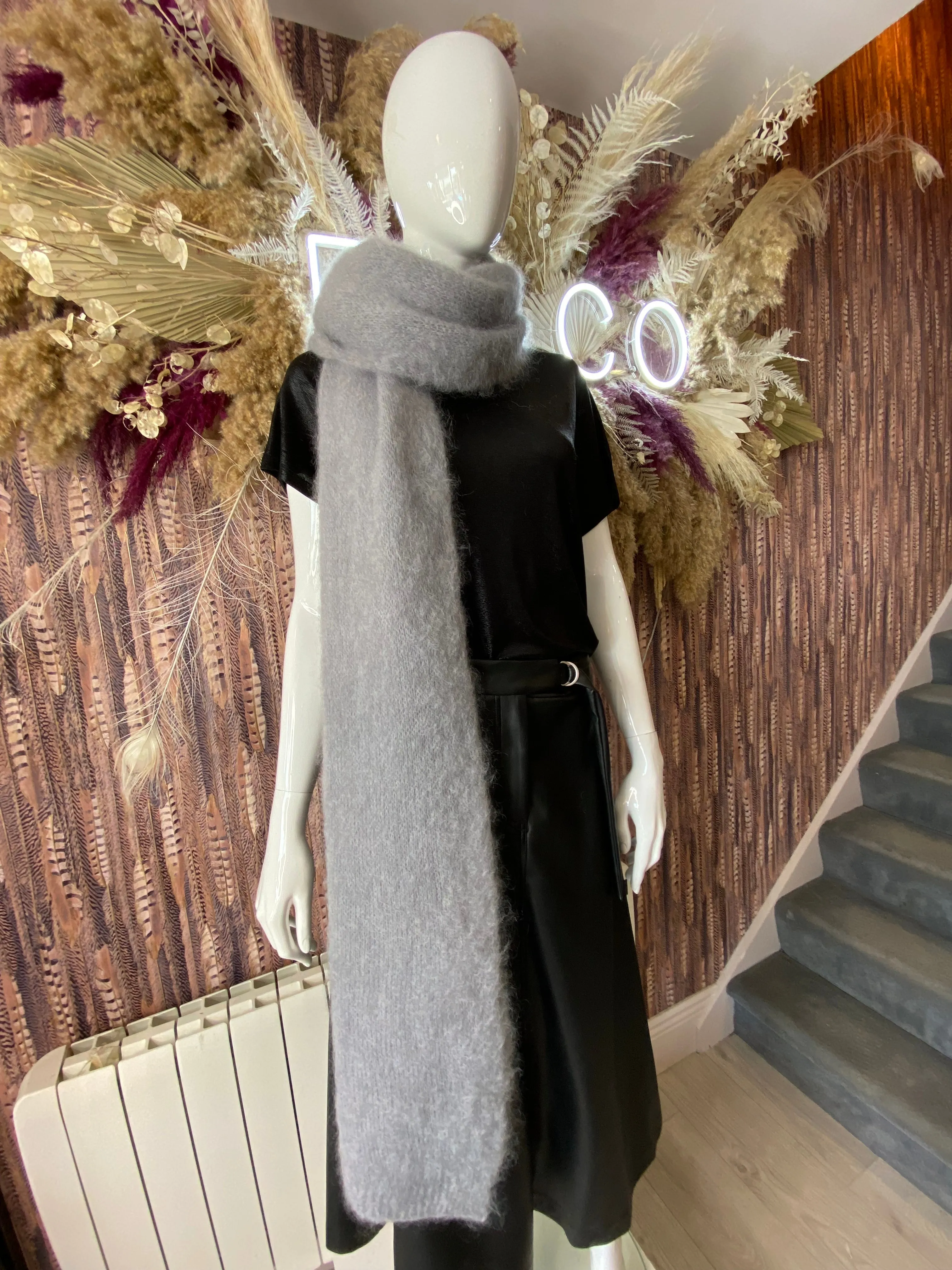 Sussie Kid Mohair Scarf