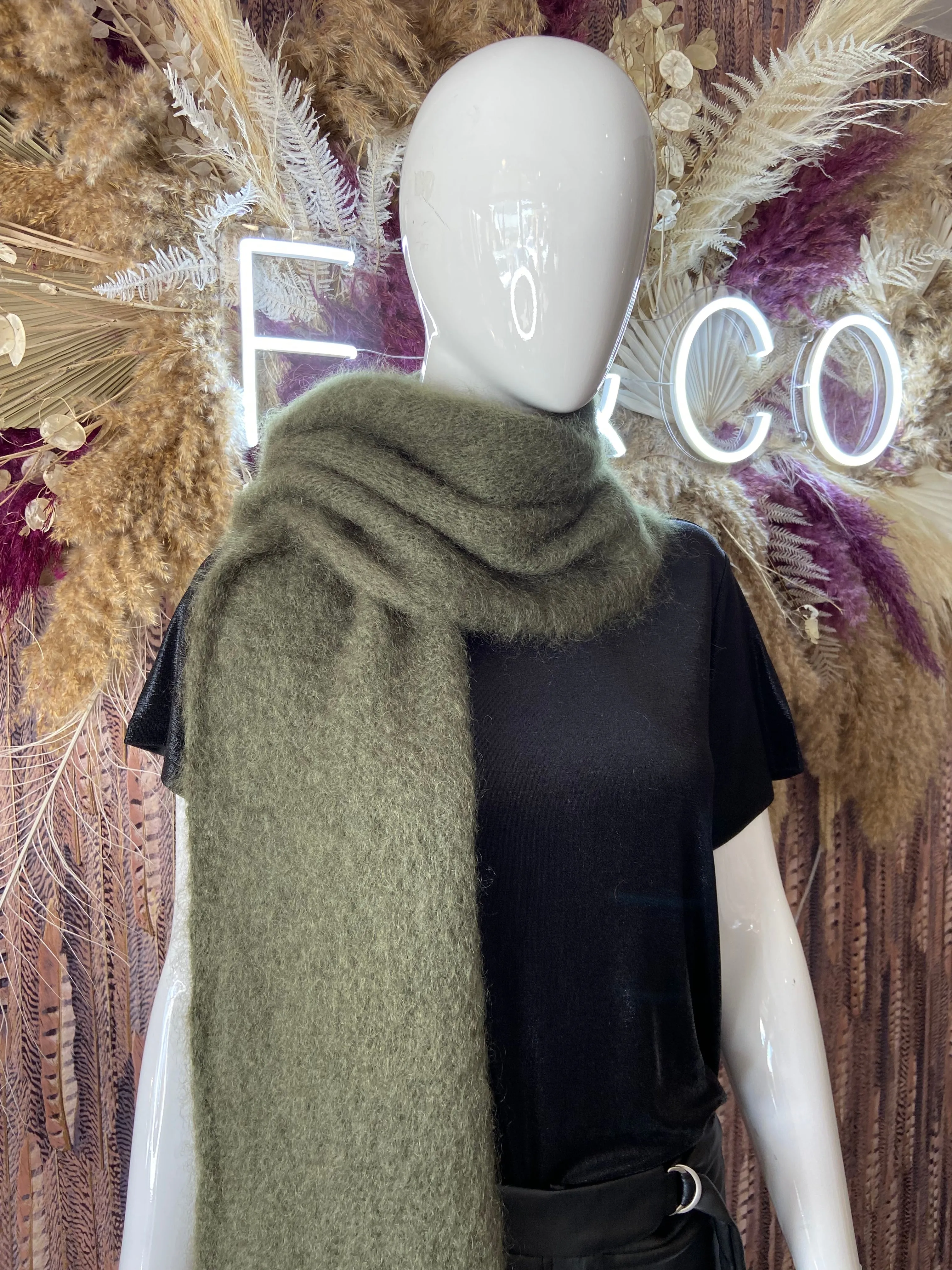 Sussie Kid Mohair Scarf