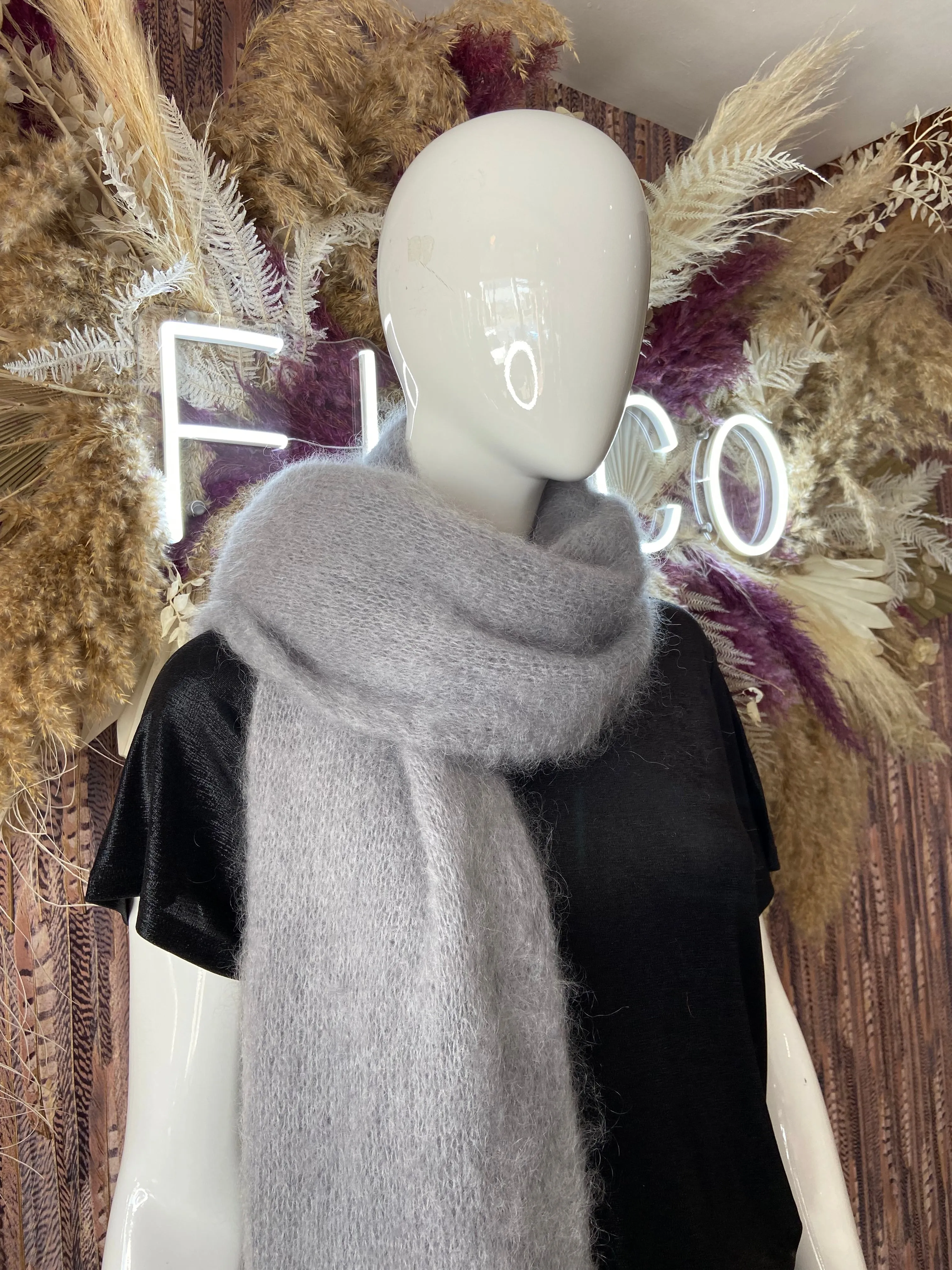 Sussie Kid Mohair Scarf