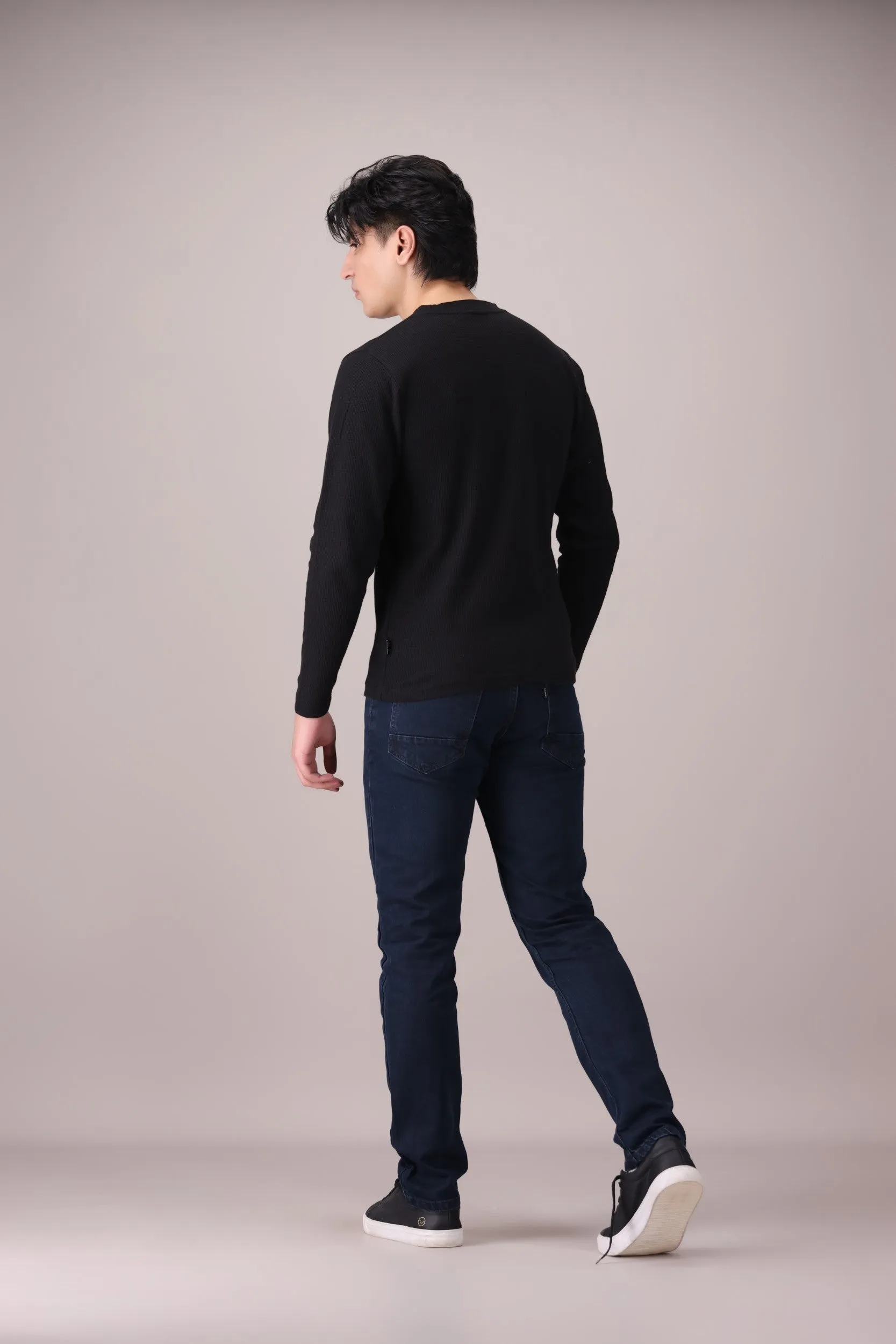 THERMAL CREW NECK PULLOVER