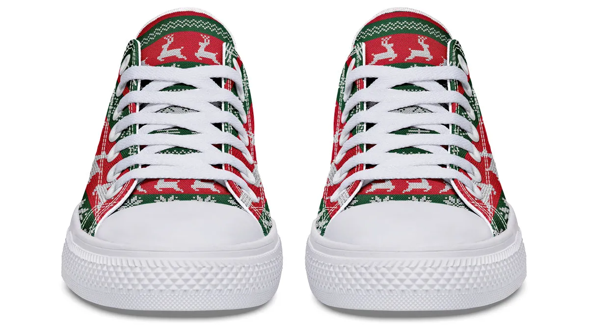 Ugly Christmas Low Tops